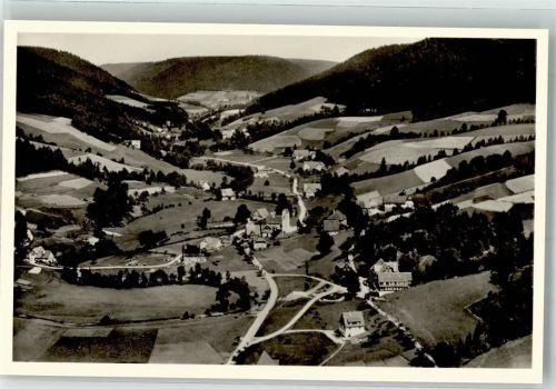 Alpirsbach Fliegeraufnahme Strähle Bild Kurhaus Reinerzau