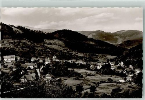 76593 W7562 Lautenbach , Murgtal Foto AK