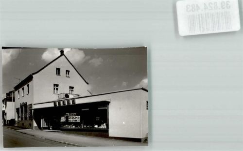 Hüingsen Gschäft Ort handschriftlich Foto Original aus Archiv eines Ansichtskartenverlags