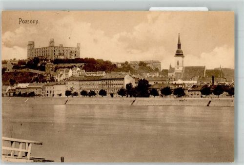 Bratislava Pozsony 1908 - Burg Kirche