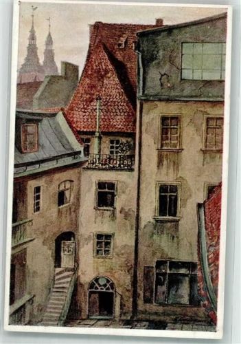 sign. Loeschmann E. Haus Kaufherr T.O. Schroeter Fenster Speisesaal Nr.4