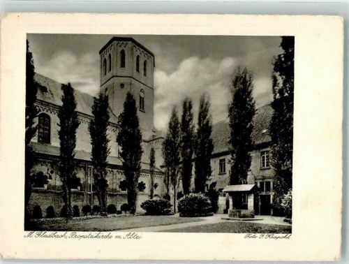Mönchengladbach Probsteikirche mit Abtei