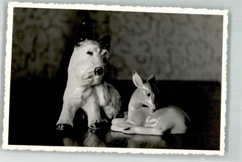 Figuren Rehkitz Hund