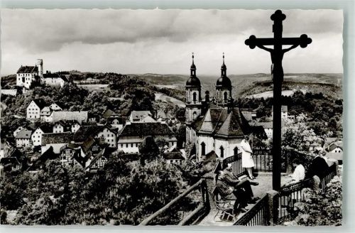 Gößweinstein Basilikakirche Burg Kreuzweg