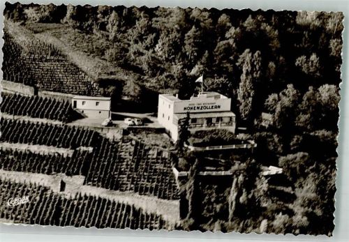Ahrweiler Fliegeraufnahme Hotel Hohenzollern VW Käfer