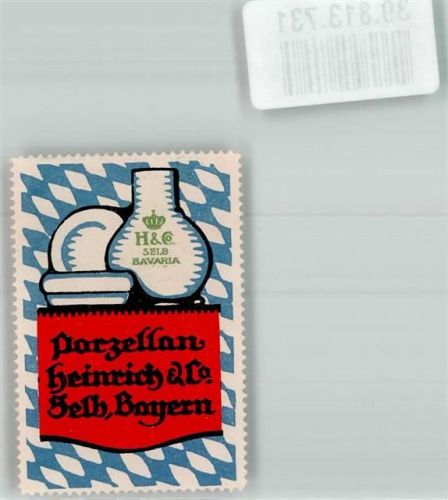 Selb Fabrik Porzellan Heinrich