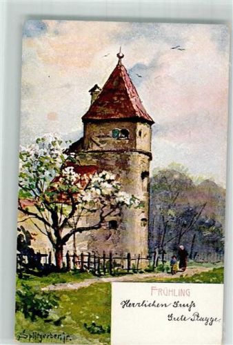 1901 Turm Frühling