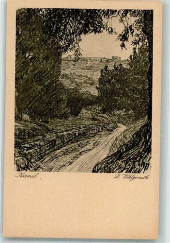 Haifa sign. Wohlgemuth,D. Karmel