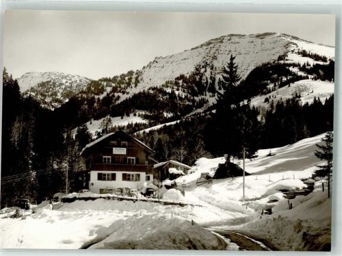Steibis Gasthaus Lanzenbach Hochgrat Winter