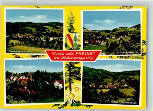 Freiamt Ortsteile Keppenbach Brettental Mußbach und Reichenbach