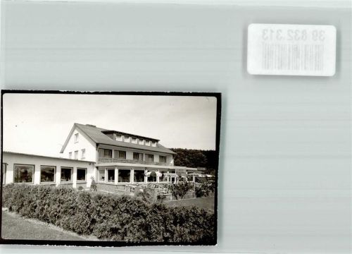 Mörlenbach Foto Original aus Archiv eines Ansichtskartenverlags Juhöhe Haus Höfle Ort handschriftlich