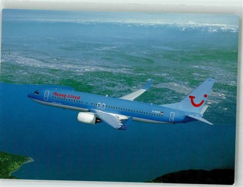 Fliegeraufnahme einer Boeing 737/800