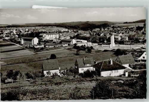 Buchen mit Stadtturm Feuerwehr und Missionskonvikt