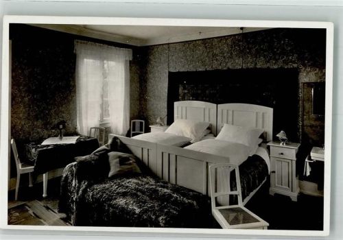 Heiligenberg Hotel Post Ort handschriftlich Foto Original aus Archiv eines Ansichtskartenverlags