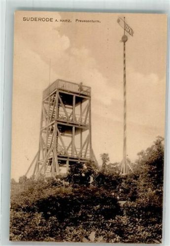 Bad Suderode Aussichtsturm Preußenturm
