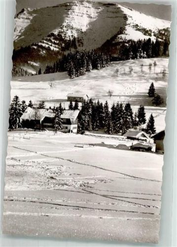 Steibis Skiheim Christl Cranz-Borchers Hochgrat Winter