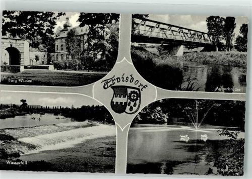 Troisdorf Burg Wissen Wasserfall