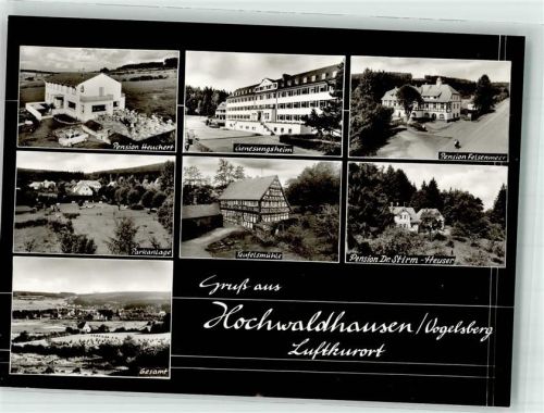 Hochwaldhausen Pension Dr. Stirm Pension Felsenmeer Teufelsmühle