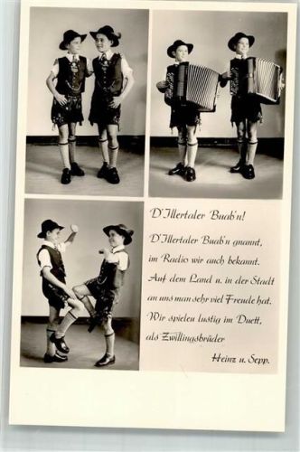 Illerfeld Illertaler Buba Musikerduo Werbung