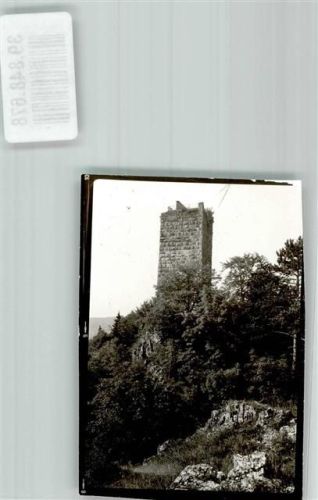 Schelklingen Burgruine Ort handschriftlich Foto Original aus Archiv eines Ansichtskartenverlags