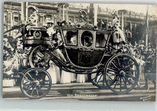 1905 Prunkkutsche der Brautwagen