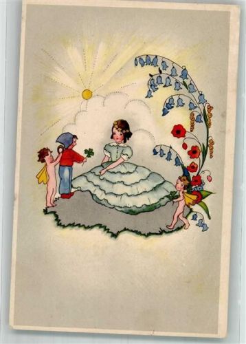 Elfen Wichtel Blumen Serie 1058-1