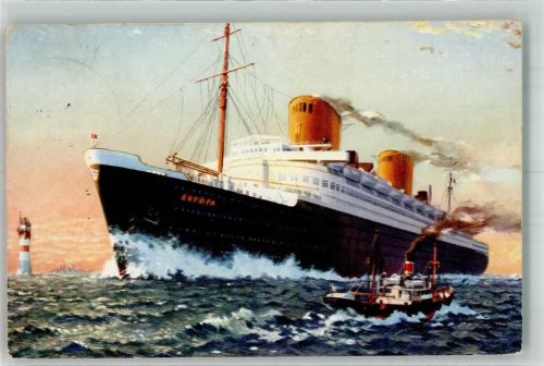 1937 Dampfer Europa Dampfpinasse