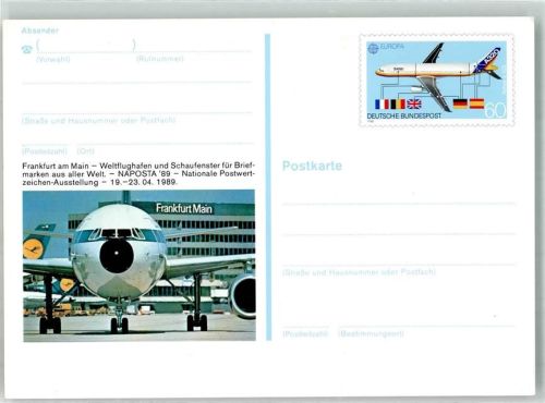 Naposta `89 Flugzeug