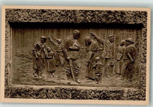 Gutach Kriegerdenkmal Linkes Seitenrelief