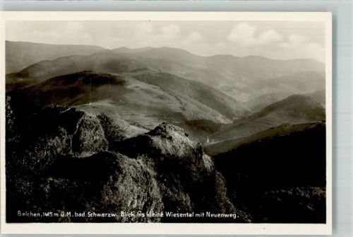 Kleines Wiesental mit Neuenweg