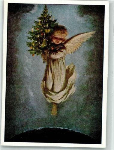 Weihnachtsengel mit Christbaum Wiechmann-Verlag Nr. 7189