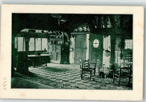 Bad Zwischenahn Stube eines Ammerländer Bauernhauses Fotograf Berthold Puck Serie Aus Friesischer Heimat Nr. 10