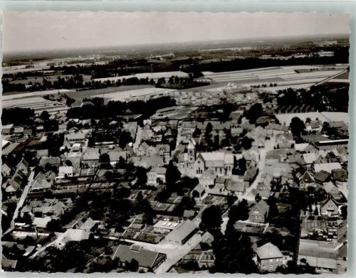 Legden Fliegeraufnahme Foto Original aus Archiv eines Ansichtskartenverlags