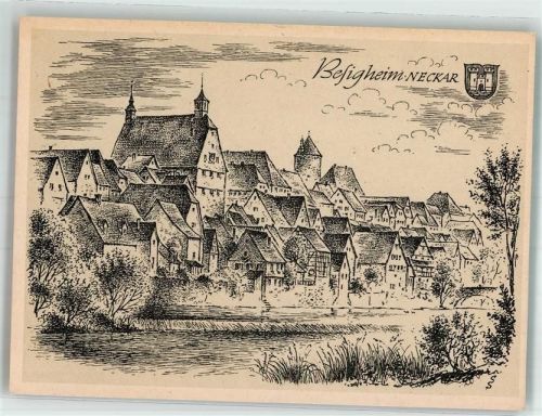 Besigheim sign. Schäfer-Grohe, L.