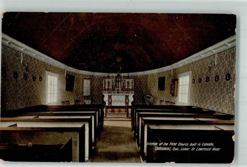 Quebec Kirche the First Church Tadousac