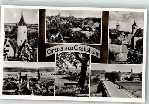 Crailsheim Diebsturm Jagstbrücke Ellwangerstrasse