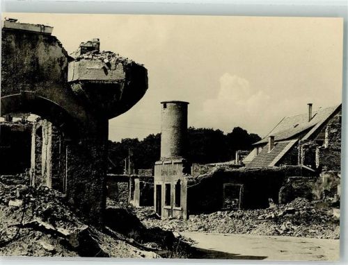 Crailsheim 1947 Nach der Zerstörung