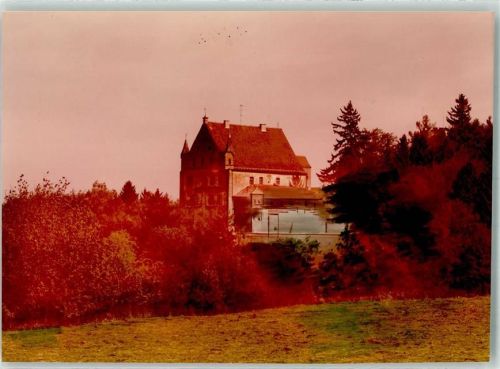 87719 W8948 Mindelheim FOTO KEINE AK Schloss Mindelburg Ort handschriftlich Foto Original aus Archiv eines Ansichtskartenverlags