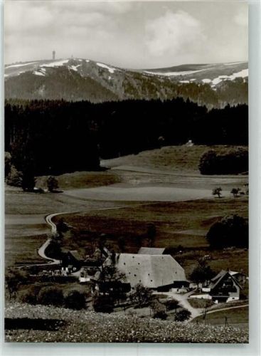 Saig Neubauernhof mit Feldberg