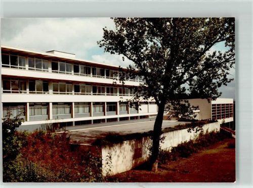 Bitburg St.-Willibrord-Gymnasium Foto Original aus Archiv eines Ansichtskartenverlags Ort handschriftlich