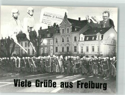 Freiburg Fotomontage