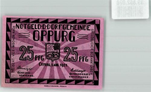 Oppurg 1921 25 Pfg Alte Orlabrücke 16. Jh.