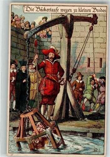 Bäckertaufe wegen zu kleinen Brodes Verlag E. Nister