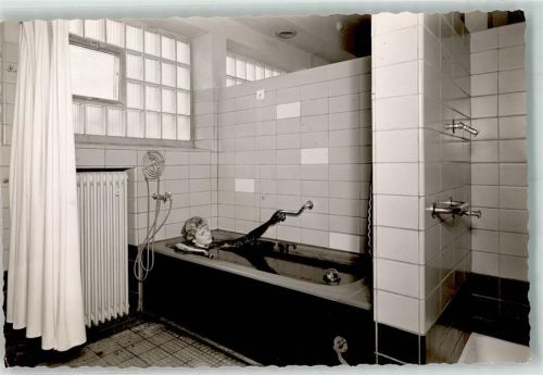 Bad Wurzach Kurhotel Krone Ort handschriftlich Foto Original aus Archiv eines Ansichtskartenverlags