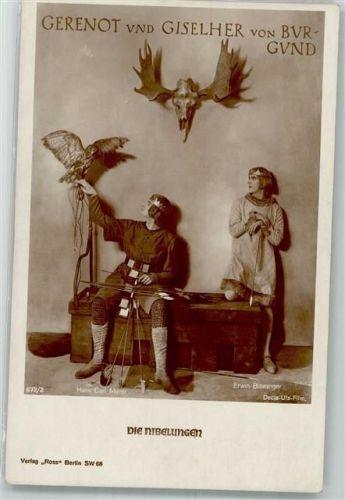 Gerenot u. Giselher von Burgund Hans Carl Müller Erwin Biswanger Decia-Ufa-Film 672/2