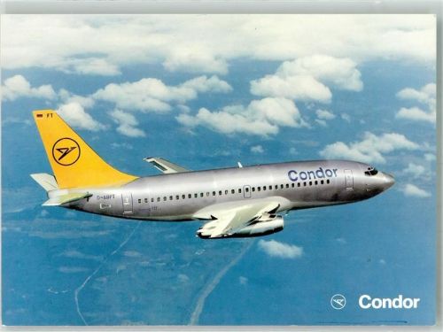 Fliegeraufnahme einer Boeing 737-230