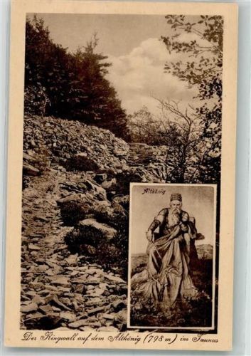 Königstein Taunus Ringwall auf dem Altkönig
