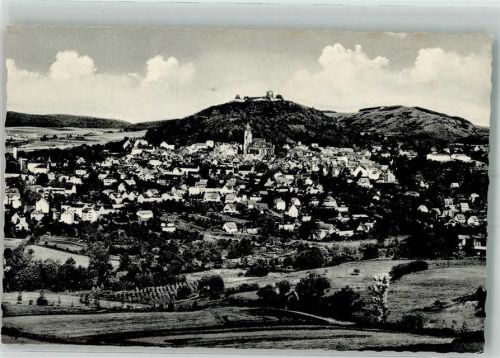 Homberg mit Stadtkirche St. Marien und Burg Hohenburg Fotograf Eigenbrod