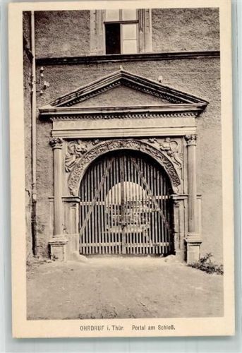 Ohrdruf Schloss Portal