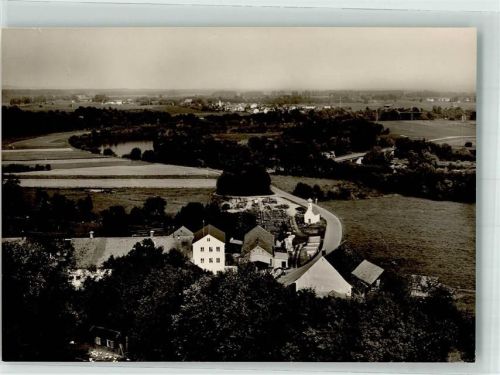 Landsberg Lechmühle mit Seestall u. Lechbrücke